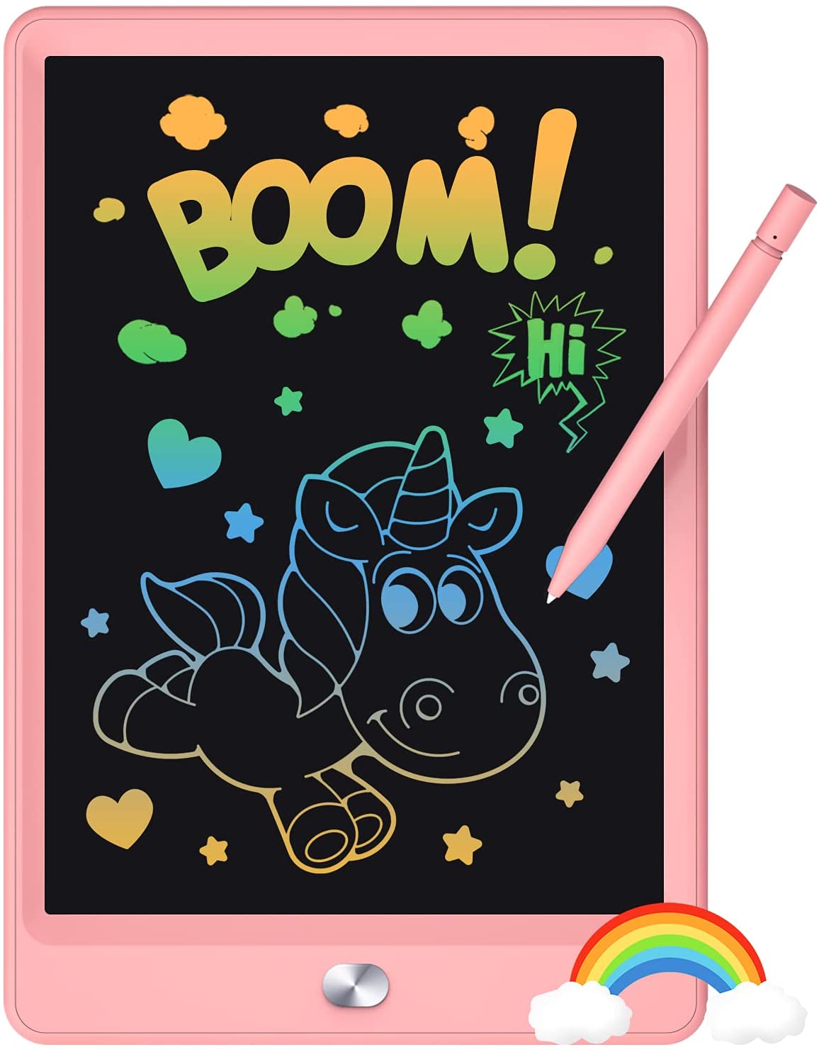 KOKODI LCD Writing Tablet, 10 Inch Colorful Toddler Doodle Board